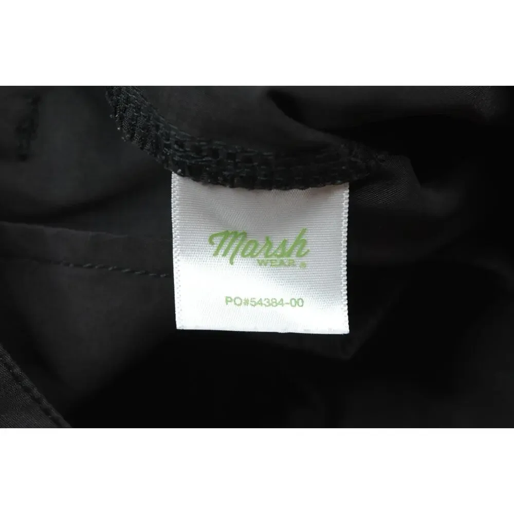 Marsh Wear Shorts Mens 38 Black Lightweight Stretch Drawstring 9